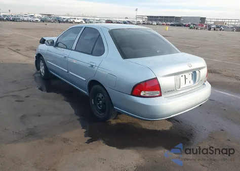 2000 Nissan Sentra Base from USA, damaged, VIN 3N1CB51DXYL353188